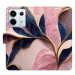 iSaprio flip pouzdro Pink Leaves pro Xiaomi Redmi Note 13 Pro+ 5G