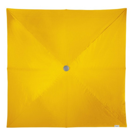 Velký profi slunečník Doppler TELESTAR 4 x 4 m, vodoodpudivý, žlutá DP468701MWOV811