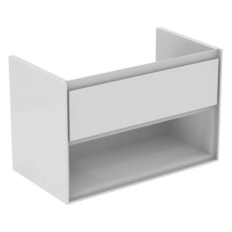 Ideal Standard Connect Air koupelnová skříňka pod umyvadlo 80x44x51,7 cm bílá lesk/světle šedá m