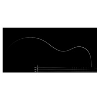 Fotografie Curves, 40 × 20 cm