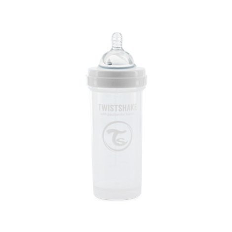 Twistshake Anti-Colic kojenecká láhev 260 ml bílá