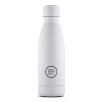 Cool Bottles nerezová termolahev Mono White třívrstvá 350 ml