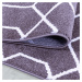Ayyildiz koberce Kusový koberec Efor 3713 violet Rozměry koberců: 80x150