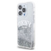 DKNY Liquid Glitter Arch Logo kryt iPhone 14 Pro čirý