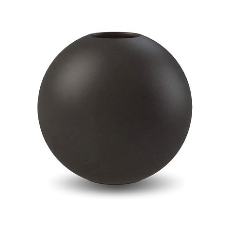 Cooee Design, Kulatá váza Ball Black, 20 cm, černá