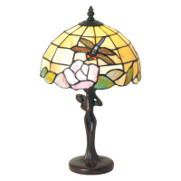 Artistar Stolní lampa Sirin ve stylu Tiffany