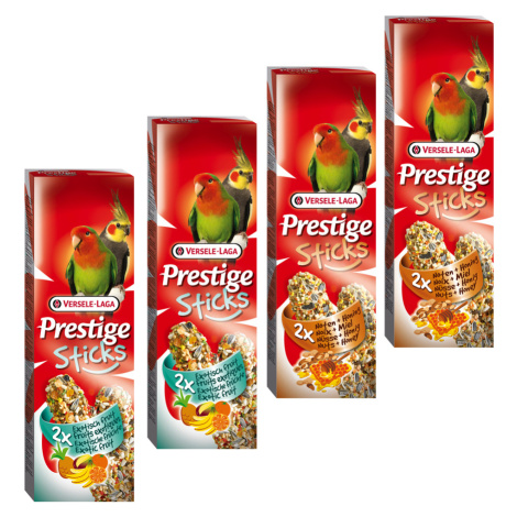 Míchané balení Versele-Laga Nature Sticks střední papoušci - 8 x 2 tyčinky (2 x 560 g) Versele Laga