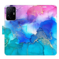 iSaprio flip pouzdro BluePink Paint pro Xiaomi 11T / 11T Pro