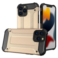 Hybrid Armor pancéřovaný hybridní kryt iPhone 13 Pro zlatý