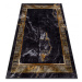 Dywany Łuszczów Kusový koberec Miro 51278.809 Marble black / gold - 160x220 cm