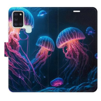 iSaprio flip pouzdro Jellyfish pro Samsung Galaxy A21s