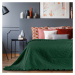Zelený přehoz přes postel AmeliaHome Tilia, 240 x 260 cm