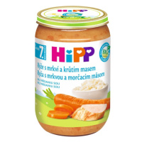 HIPP Rýže s karotkou a krůtím masem 220 g