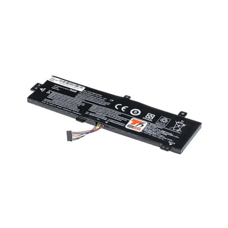 T6 Power pro Lenovo IdeaPad 510-15IKB 80SV, Li-Poly, 7,6 V, 3950 mAh (30 Wh), černá