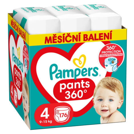 Pampers kalhotkové plenky měsíční balení S4 176ks