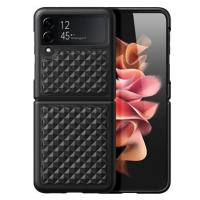 DUX DUCIS Venice kožené pouzdro pro Samsung Galaxy Z Flip4 Black