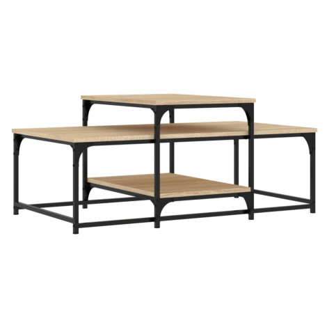 vidaXL Konferenční stolek dub sonoma 102 x 60 x 45 cm kompozitní dřevo