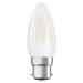 OSRAM OSRAM LED svíčka B22d Classic 827 4W matná