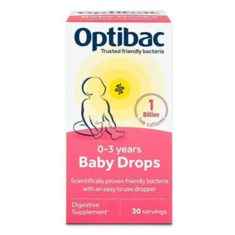 Optibac Baby Drops Probiotika pro děti v kapkách 10 ml