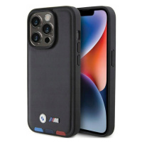 Pouzdro pro iPhone 15 Pro Kožené razítko Bmw BMHCP15L22PTDK Tricolor