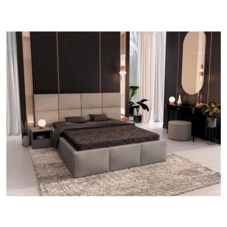 FDM Čalouněná manželská postel DENVER | 140 x 200 cm