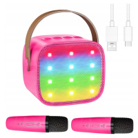 Bezdrátový Karaoke Mikrofon Bluetooth Reproduktor Set Ideální Jako dárek