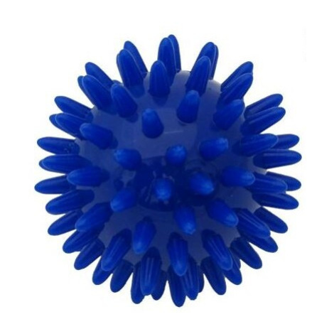 KineMAX Hedgehog Masážní míček ježek 6cm modrý