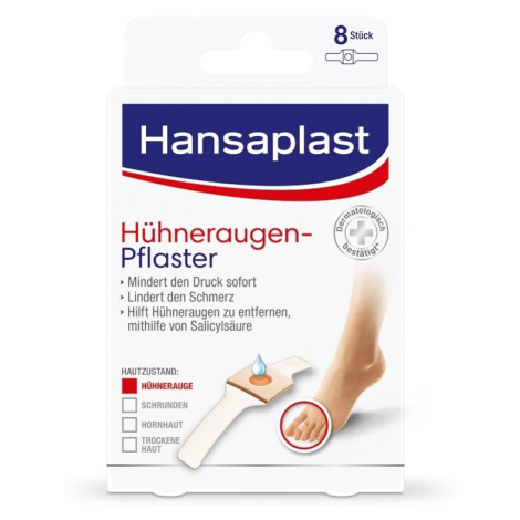 Hansaplast náplast na kuří oka 8ks