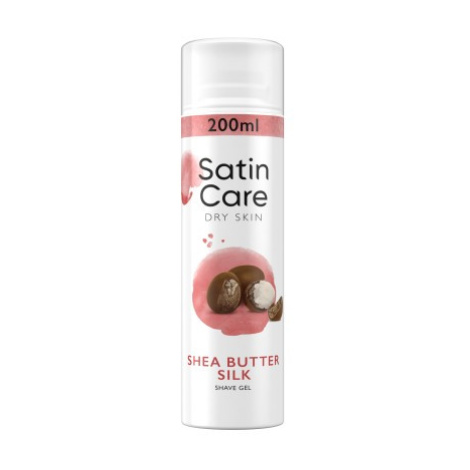 Gillette Satin Care Gel na holení Shea Butter Silk 200 ml