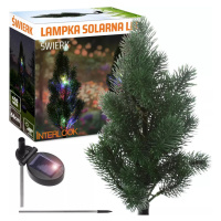 FLD-34 | Smrková LED zahradní solární lampa | 66 cm, 600 mAh