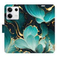 iSaprio flip pouzdro Blue Flowers 02 pro Xiaomi Redmi Note 13 5G