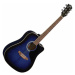Eko guitars Ranger CW EQ Blue Sunburst