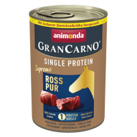 Animonda GranCarno Adult Single Protein Supreme 24 ks (24 x 400 g) - čisté koňské