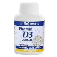 MedPharma Vitamin D3 2000 I.U., 107 tobolek