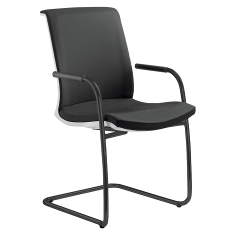 LD SEATING Konferenční židle LYRA NET 214-Z-N1, kostra černá