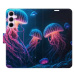 iSaprio Flip pouzdro Jellyfish pro Samsung Galaxy A55 5G