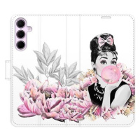 iSaprio Flip pouzdro Girl with bubble pro Samsung Galaxy A55 5G