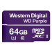 WDD064G1P0A - paměťová karta MicroSDXC 64GB, WD Purple