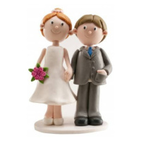 Svatební figurka na dort 13cm - Dekora