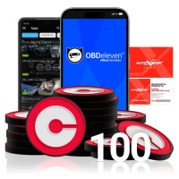 100 kreditů pro aplikaci OBDeleven 100 credits OBDeleven Polský DEALER3