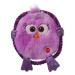Hračka Dog Fantasy Monsters šustící kuře s provazem 18cm fialové