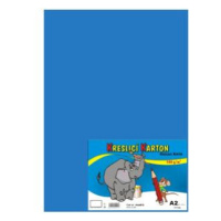 Kreslicí karton barevný A2 - 180g - 10 ks - modrý