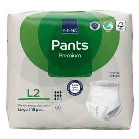 Abena Inkontinentní navlékací kalhotky Pants Premium L2 15 ks