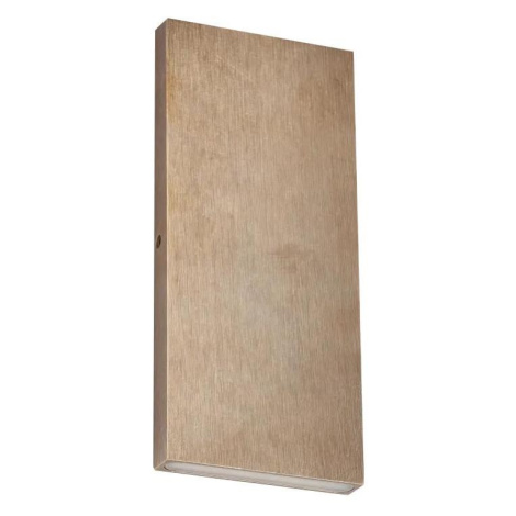 Ideal Lux - LED Venkovní nástěnné svítidlo POST-IT LED/6W/12V CRI 90 mosaz 335933