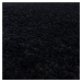 Ayyildiz koberce Kusový koberec Sydney Shaggy 3000 black Rozměry koberců: 80x150