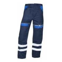 Reflexní montérkové  pasové kalhoty COOL TREND, tmavě modro/modré 60 H8931