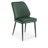 HALMAR Designová židle Rickie tmavě zelená