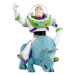 Mattel toy story 25 let buzz rakeťák a trixie, gjh80