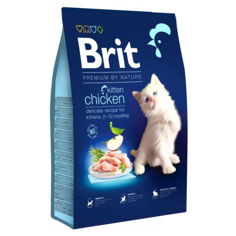 Brit Premium Cat by Nature Kitten Chicken 800g