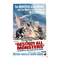 Ilustrace Destroy All Monsters 004, 26.7 × 40 cm